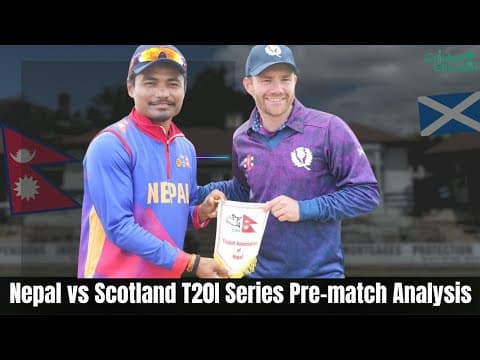 Scotland vs Nepal | Final Showdown | Who Will Win the Trophy? | Tri-Series 2025 Match 6