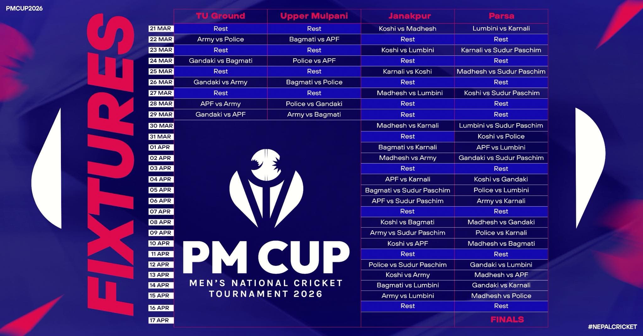 PM Cup preparation going on