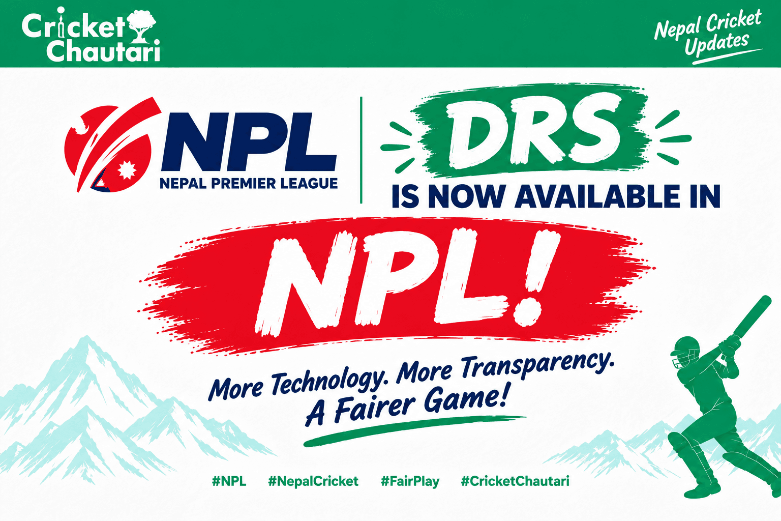 DRS Introduced in Nepal Premier League to Enhance Fair Play